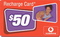 Vodafone M/P Recharge Card $50