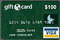 iCARD Gift Card $100